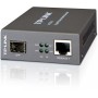 "Omada 10/100/1000 Mbps RJ45 to 1000 Mbps SFP Slot Supporting MiniGBIC Modules PORT: 1× Gigabit SFP Slot, 1× Gigabit RJ45 Port (